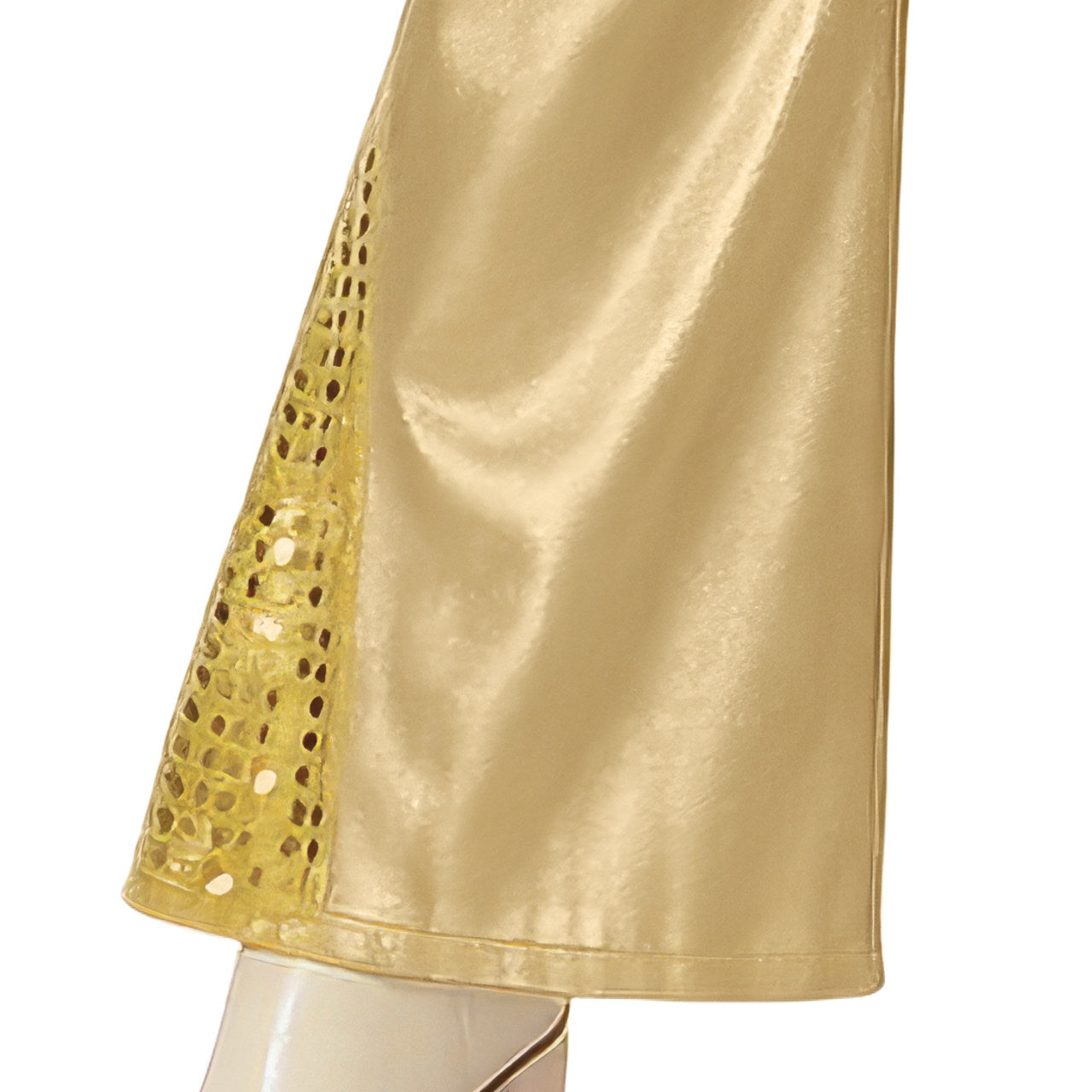 Déguisement Disco Gold pour femme