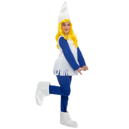 Déguisement Naine Bleue Chaussons pour fille