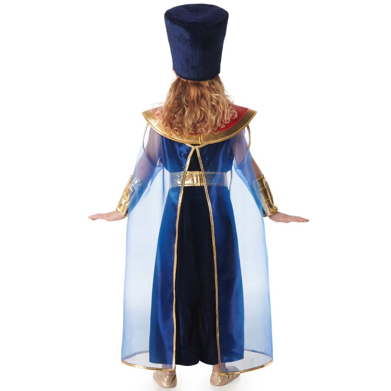 Déguisement d'Égyptienne Pharaonne Bleue pour fille