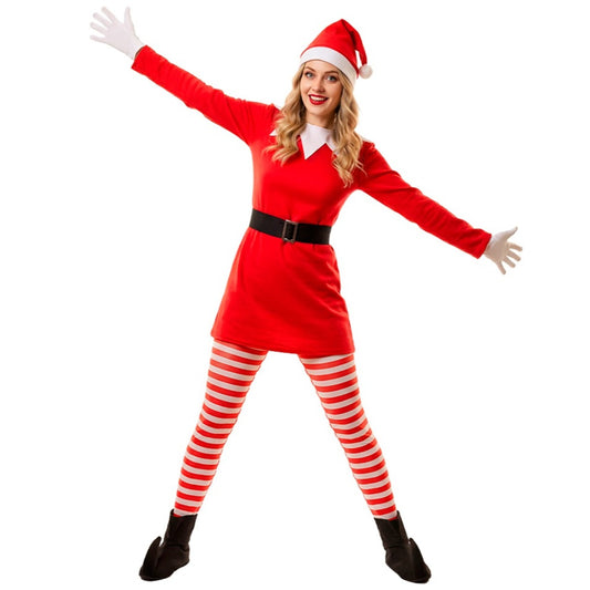 Déguisement Lutin Amusante de Noël femme