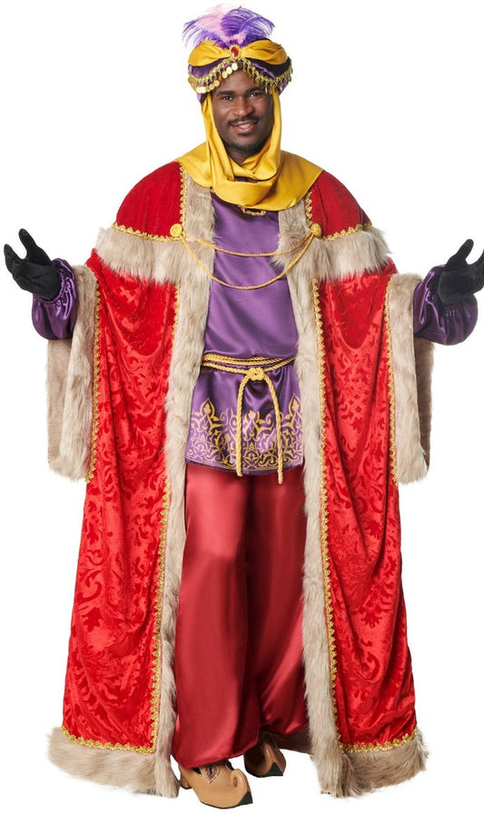 Déguisements de couple Roi Balthazar & Page Extra