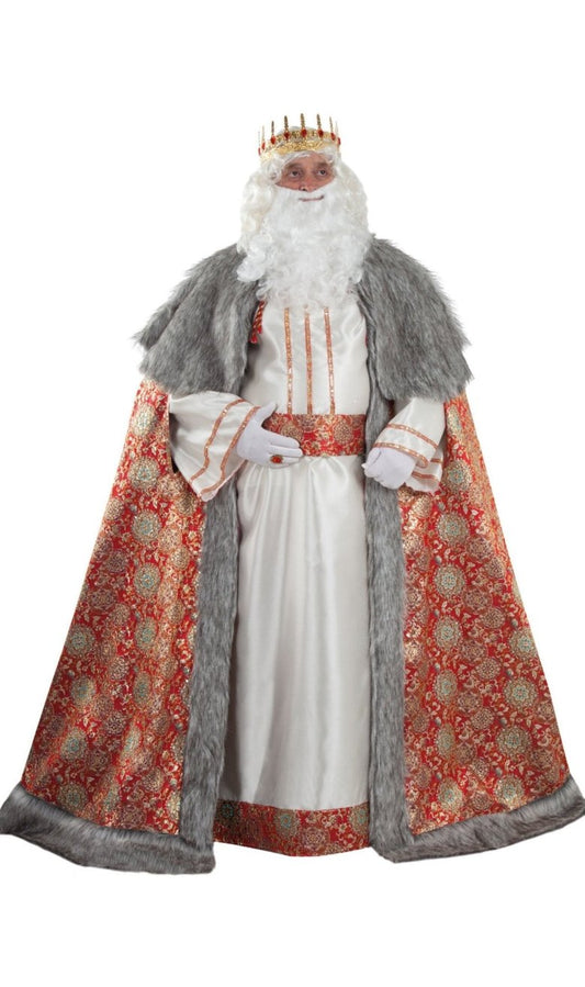 Déguisements de couple Roi Gaspard & Page Royal