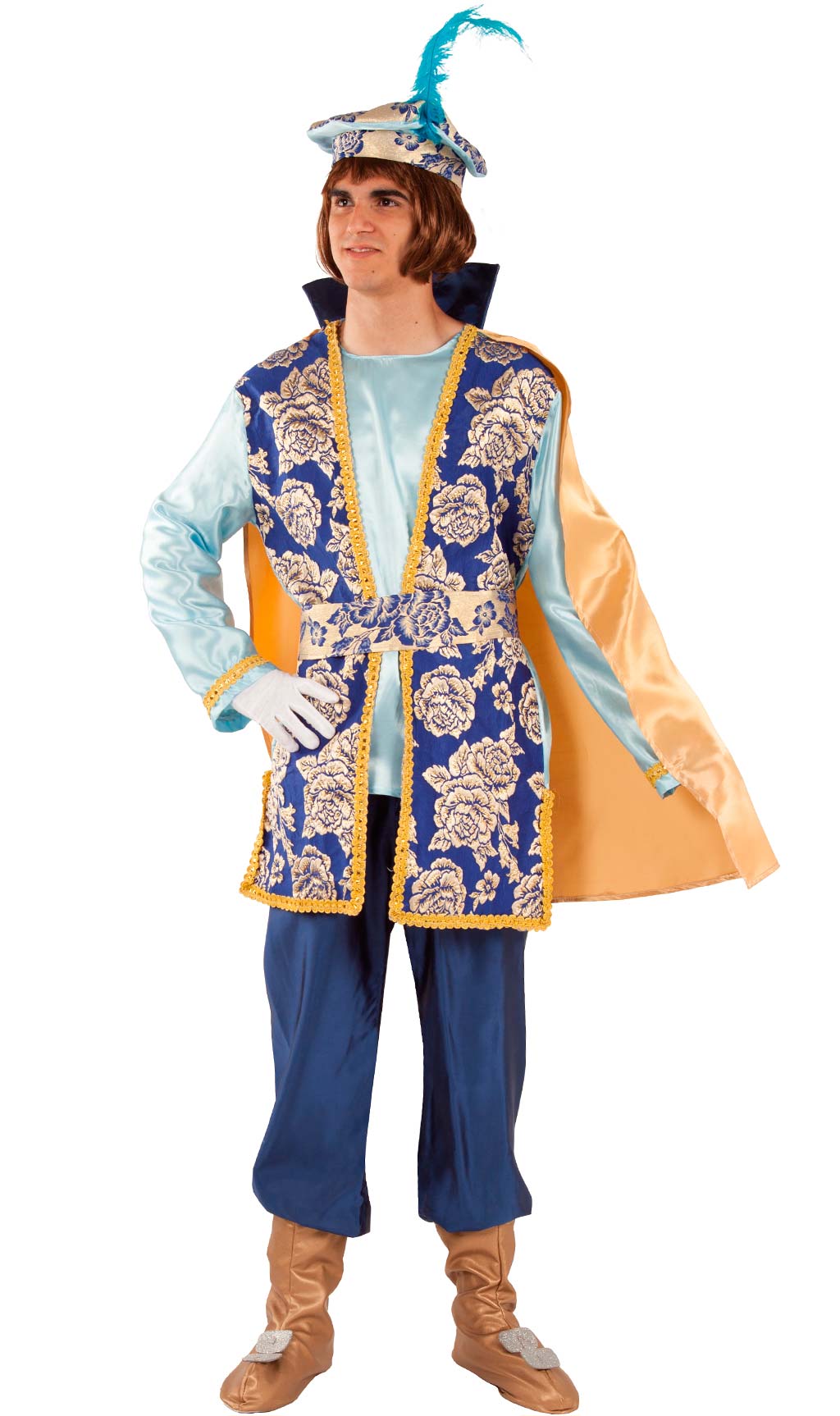 Déguisements de couple Roi Melchior & Page Royal