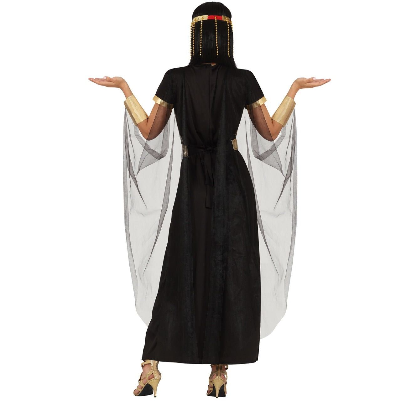 Déguisement Pharaon Égyptien Doré pour femme
