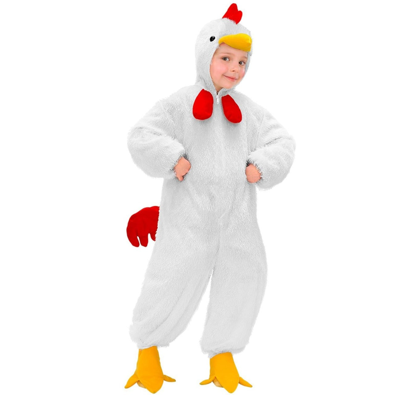 Déguisement Coq Blanc Peluche pour enfant