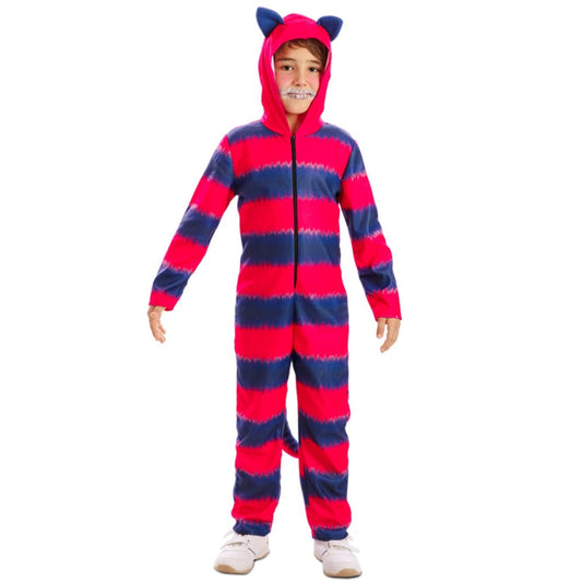 Déguisement de Chat du Cheshire à Rayures pour Enfant
