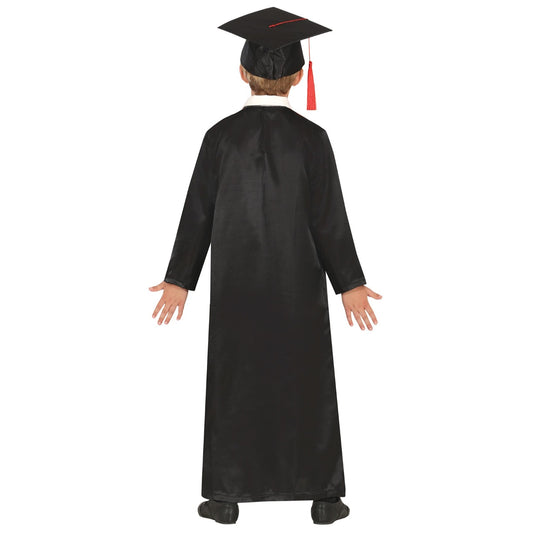 Déguisement de diplômé classique rouge pour enfant