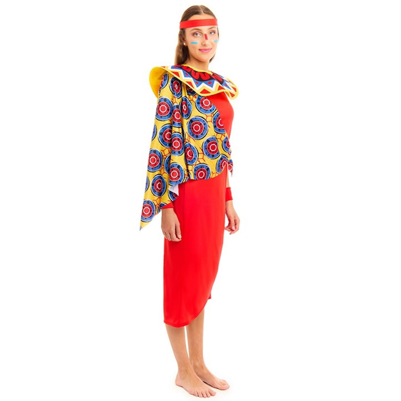 Déguisement Guerrière Tribu Masai pour femme