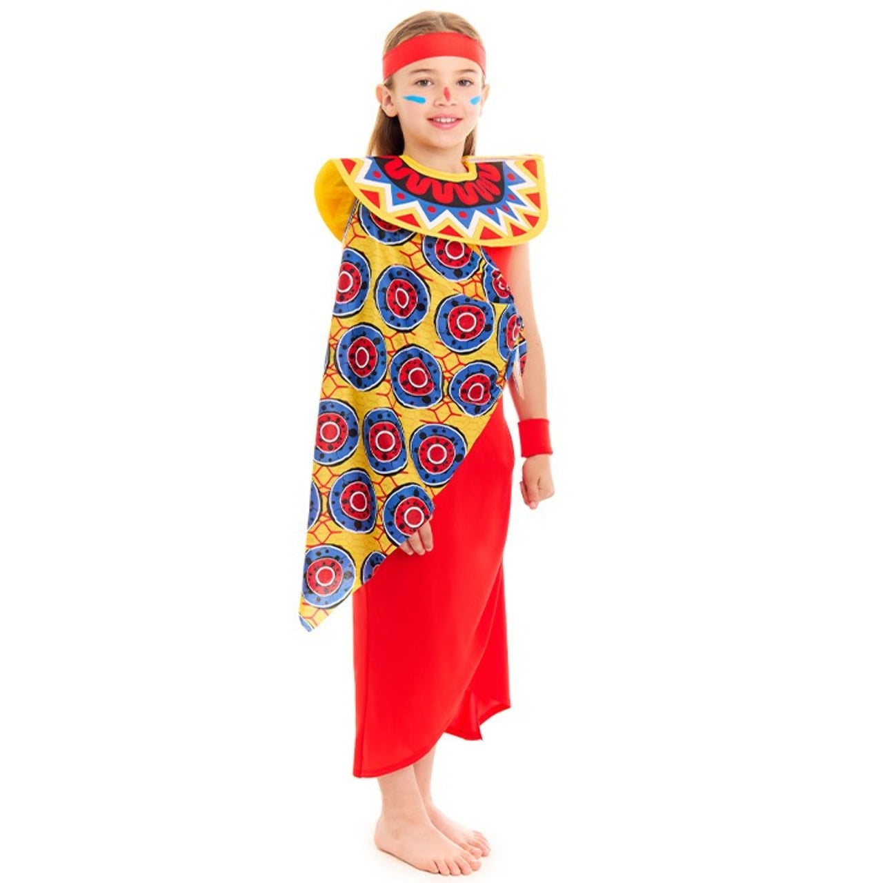 Déguisement Guerrière Tribu Masai pour fille
