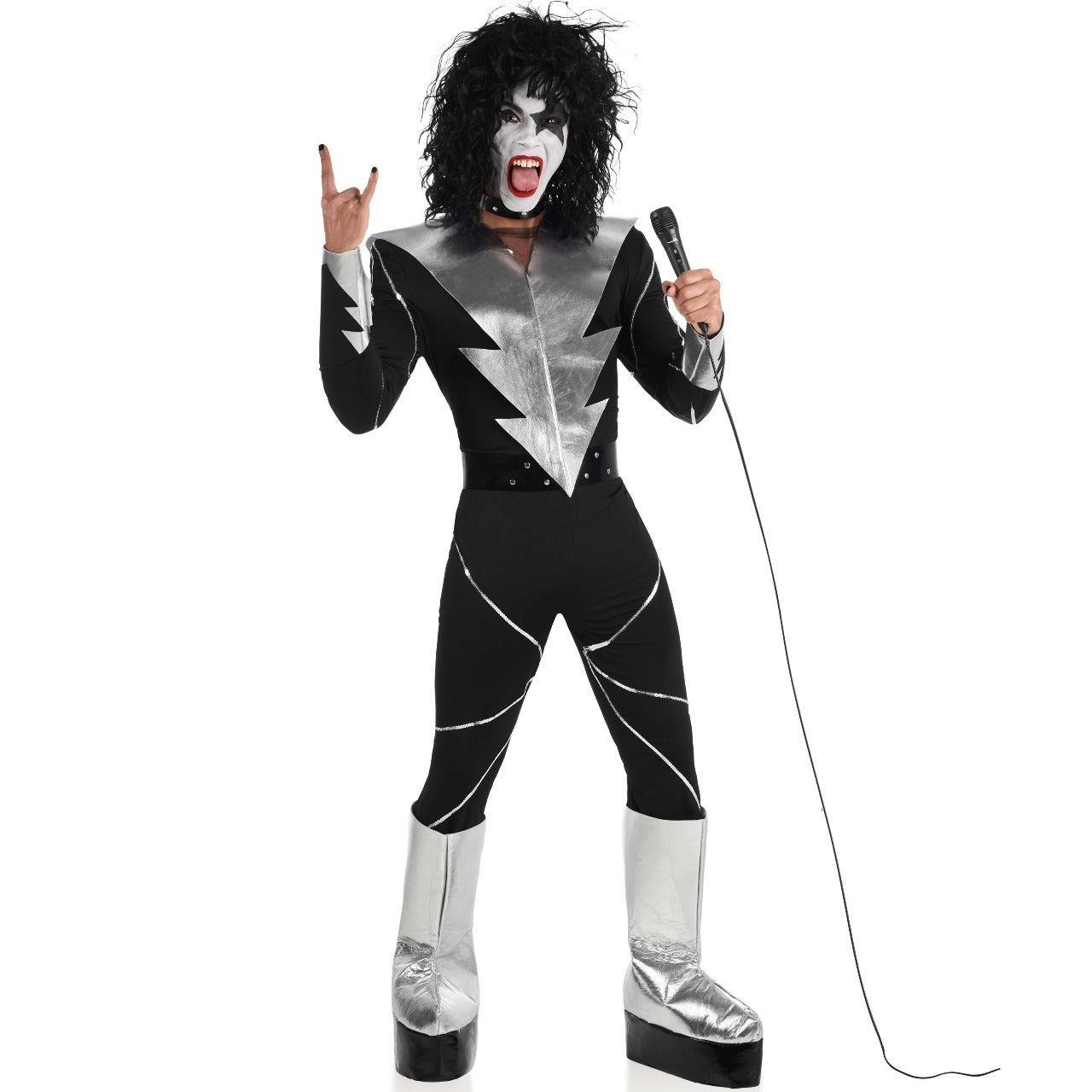 Déguisement Kiss Heavy Metal homme