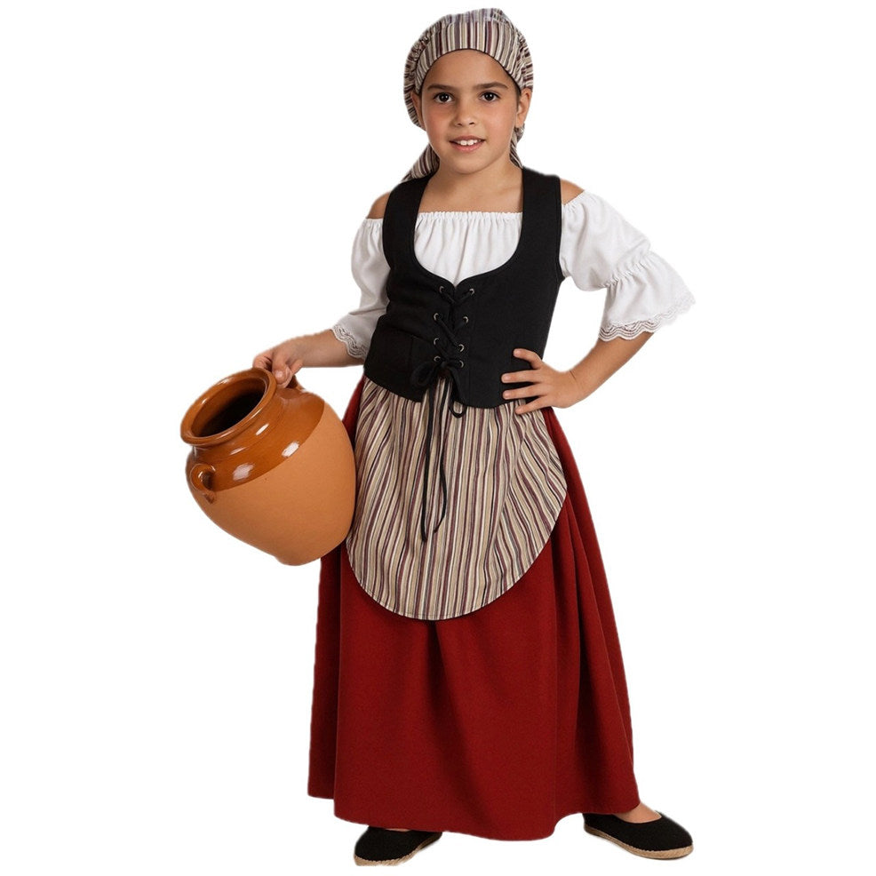 Déguisement Aubergiste Constance enfant