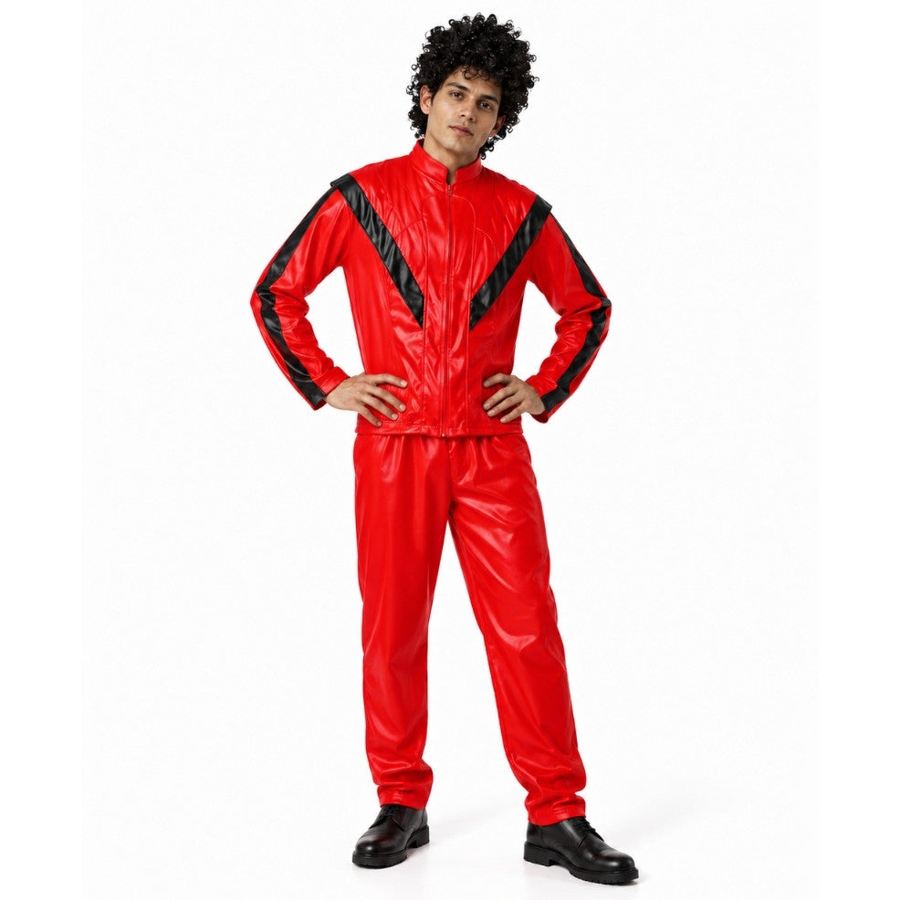 Déguisement de Michael Jackson Rouge pour homme