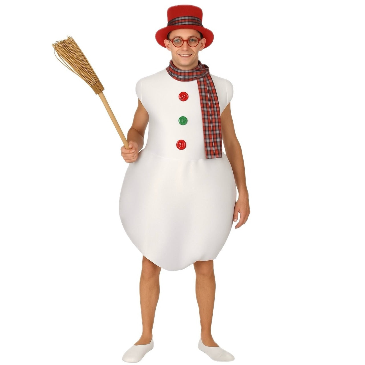 Déguisement Bonhomme de Neige Boule adulte