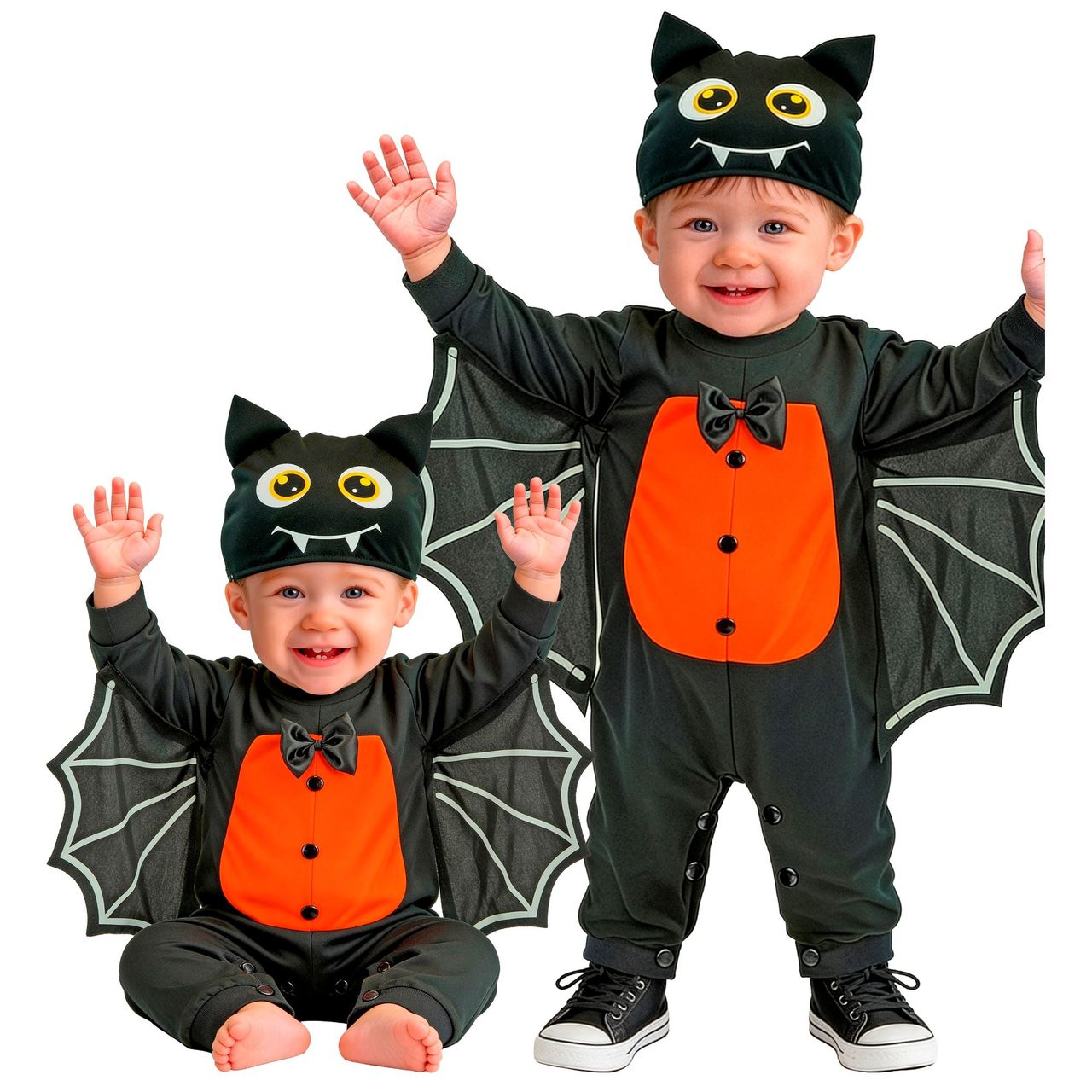 Déguisement de chauve-souris nœud papillon pour bébé