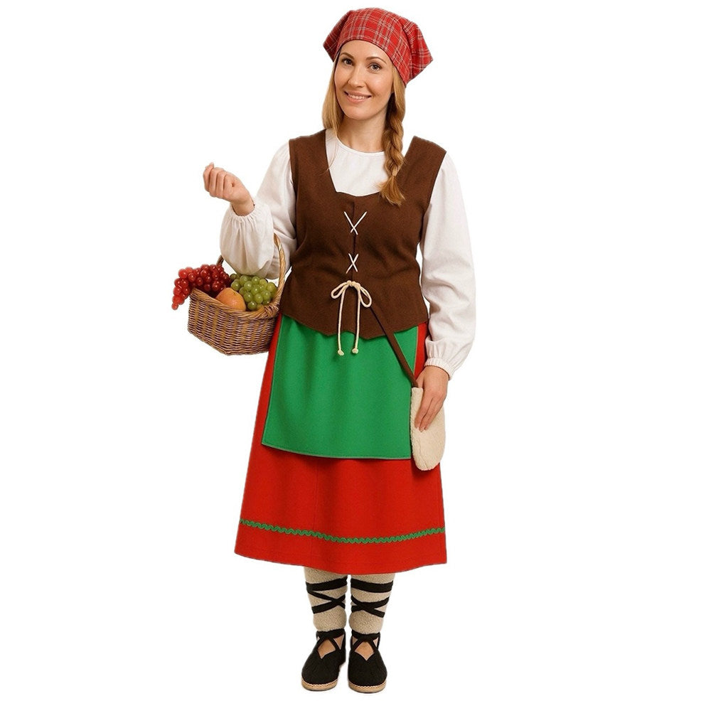 Déguisement Bergère Asturienne femme