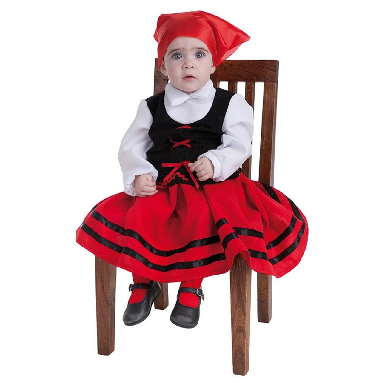 Déguisement de Bergère Régionale Galicienne pour bébé