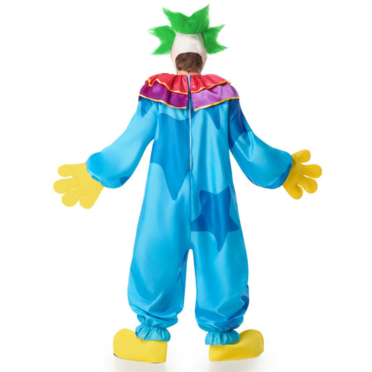 Déguisement Clown Tueur Bleu adulte