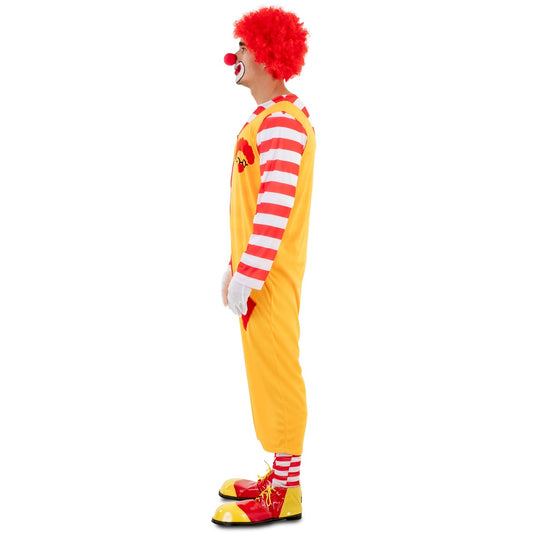 Déguisement de Clown Burger Jaune pour adulte