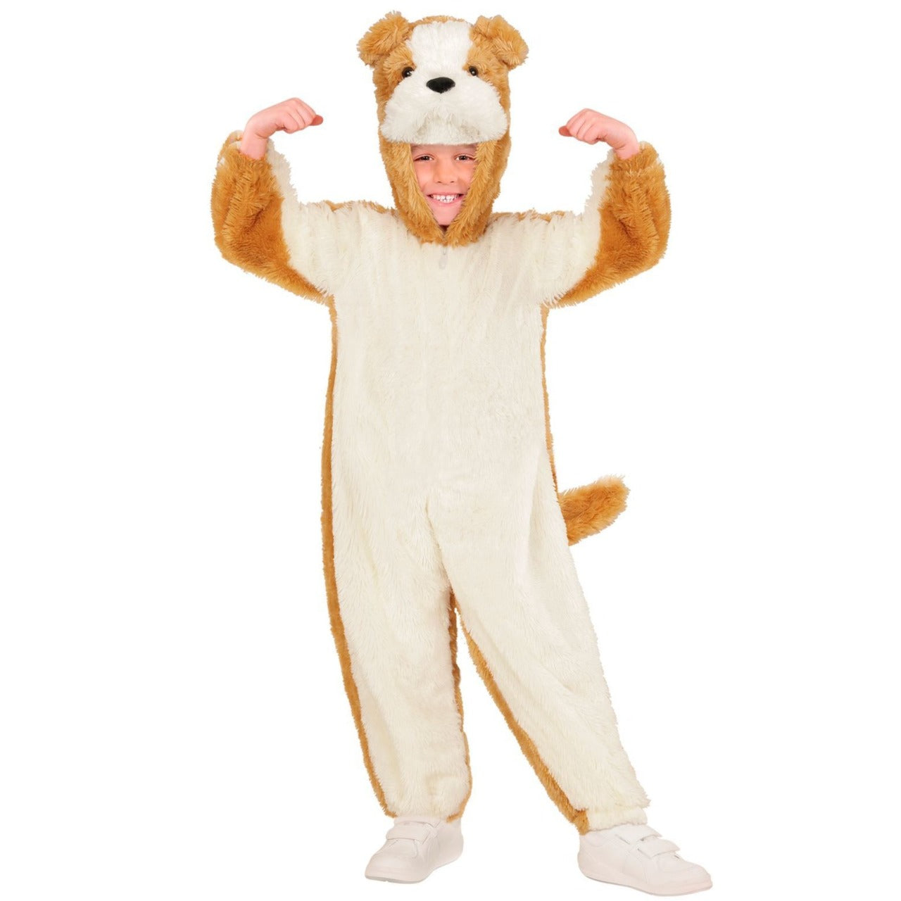 Déguisement Chien Bulldog Peluche pour enfants