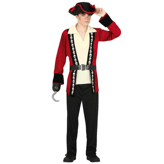 Déguisement de pirate Brave Skulls pour adolescent
