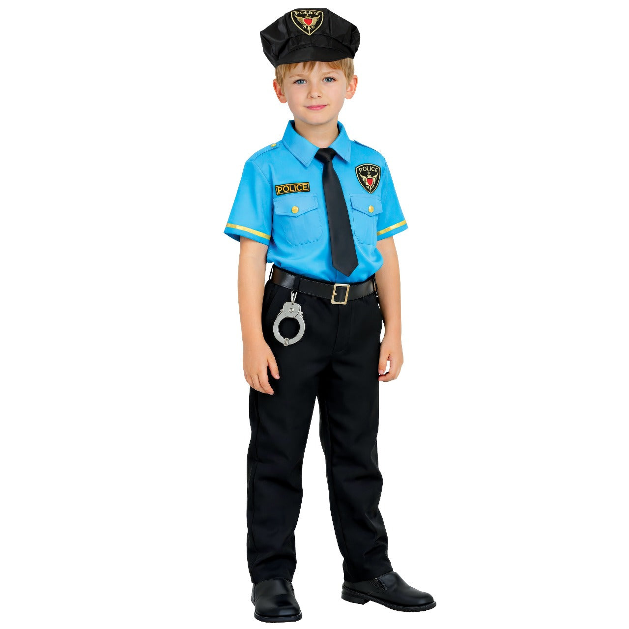 Déguisement de Policier Officiel Bleu pour enfant