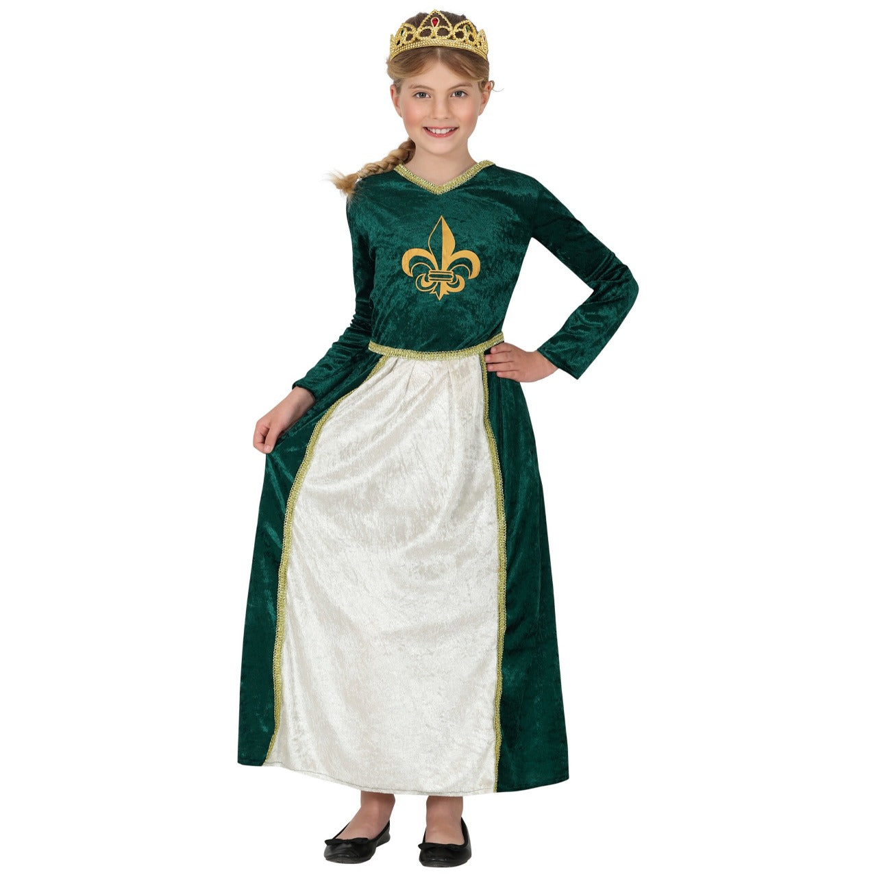 Déguisement de Princesse Médiévale Fiona pour fille