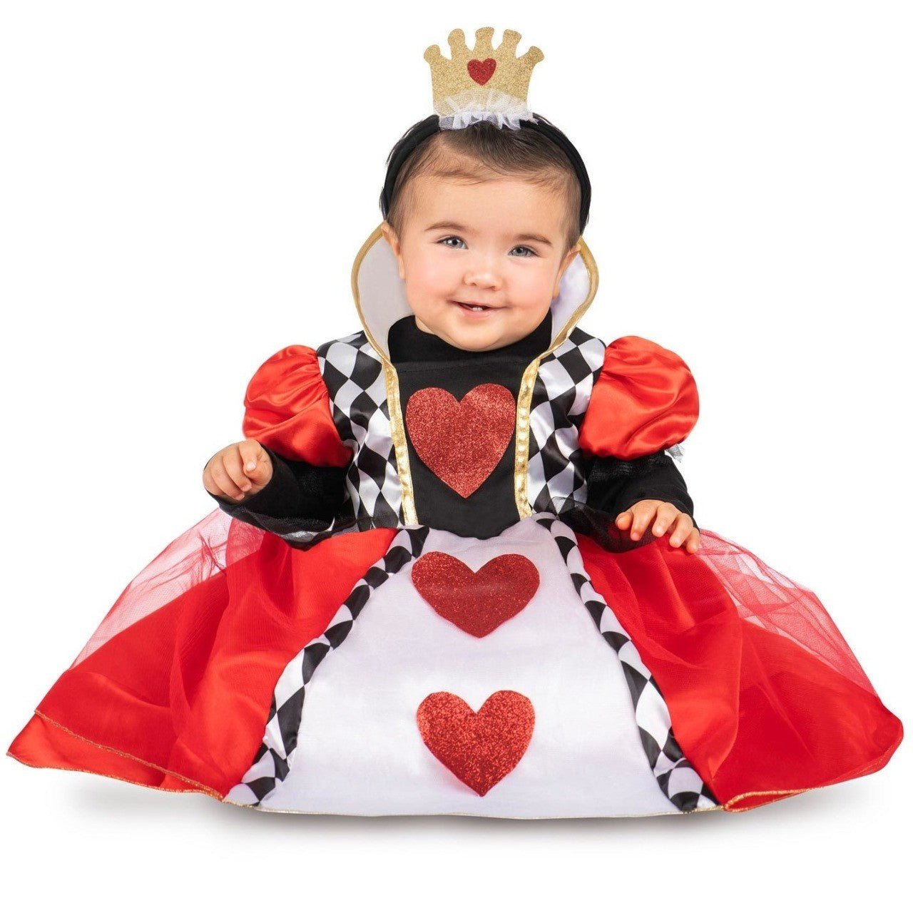 Déguisement de Reine de Cœurs pour bébé