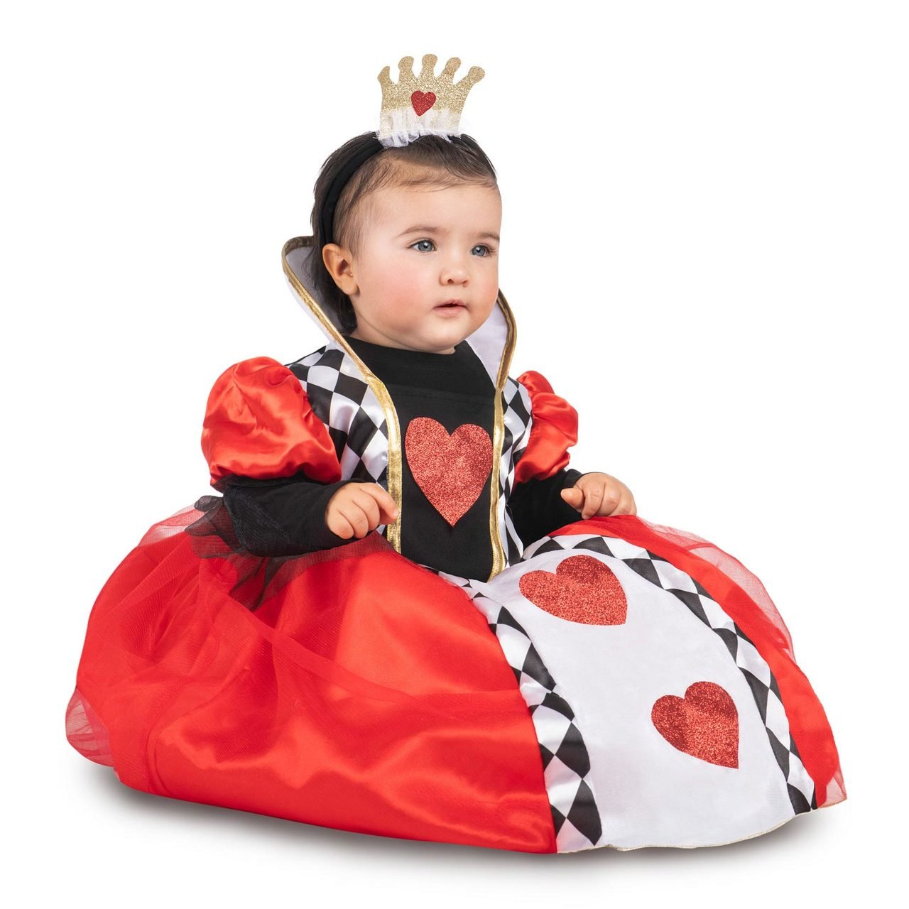 Déguisement de Reine de Cœurs pour bébé