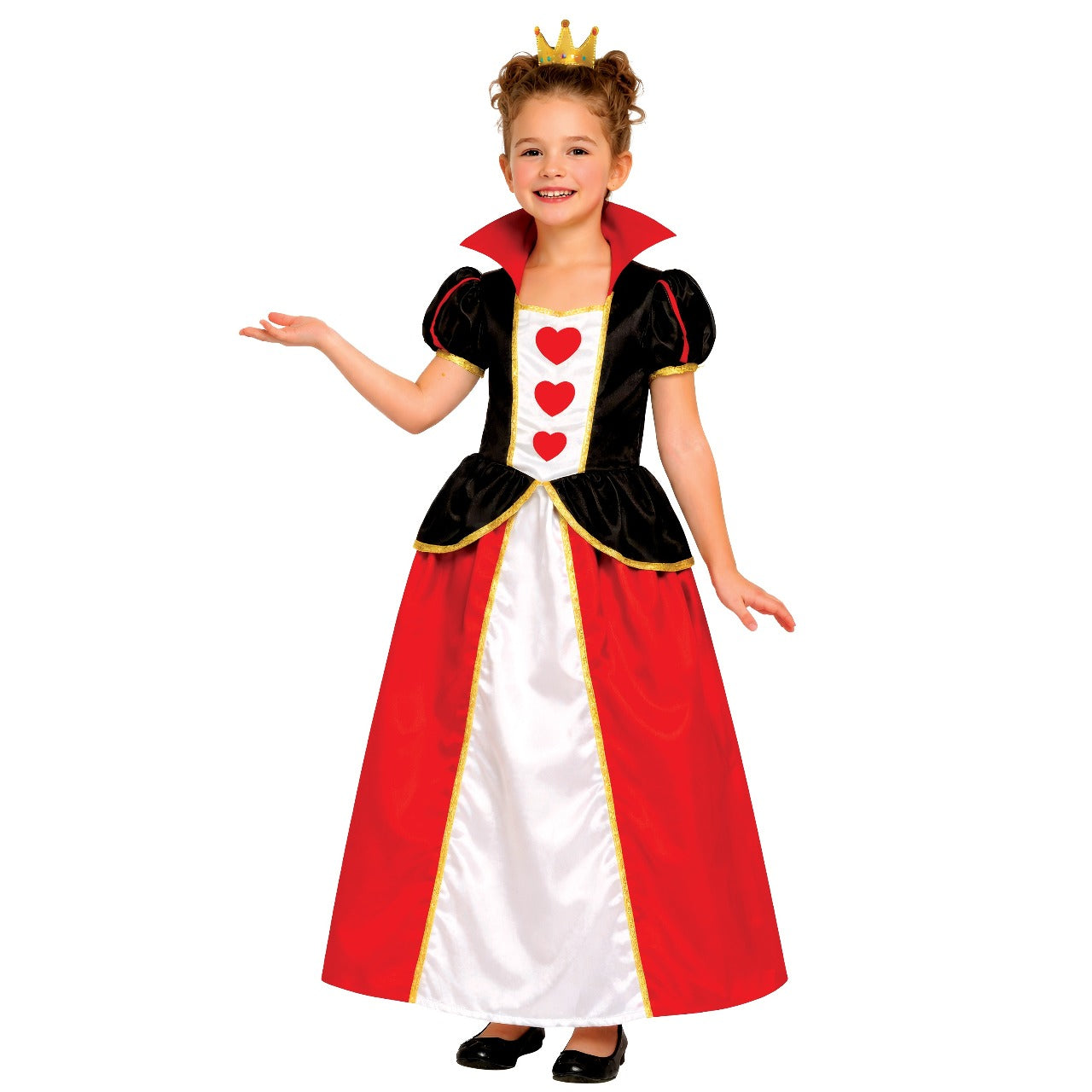 Déguisement de Reine de Cœur Méchante pour fille