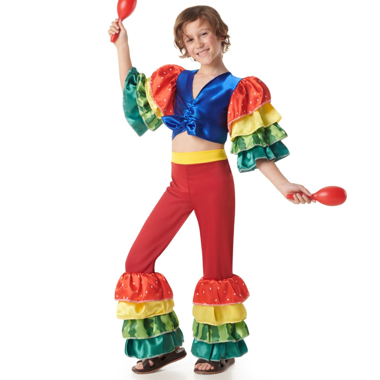 Déguisement de Rumbero Multicolore pour garçon