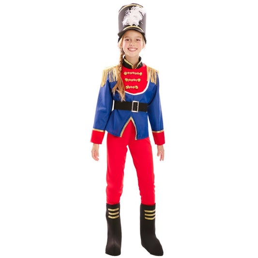 Déguisement de Soldat Casse-Noisette Franges pour fille