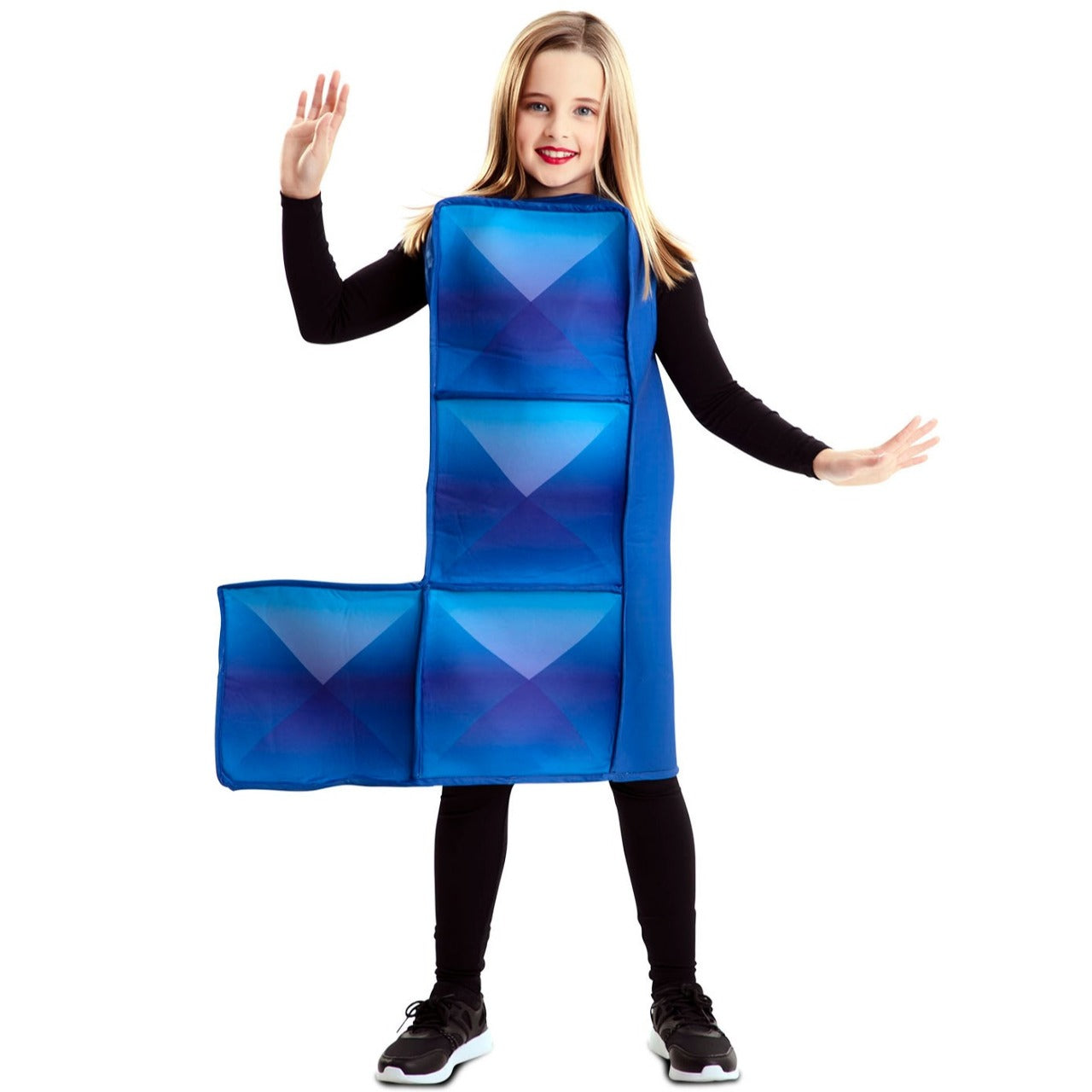 Déguisement Tetris Bleu Foncé pour enfant