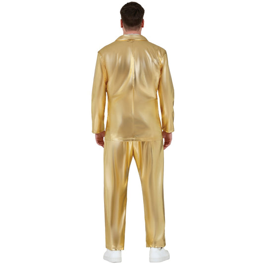 Costume Doré Métallisé pour homme