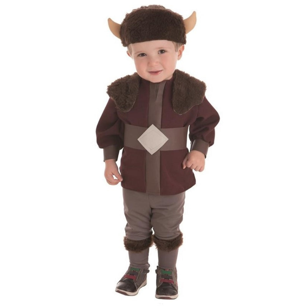 Déguisement de Viking marron pour bébé