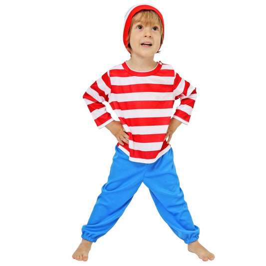 Déguisement de Wally à Rayures pour bébé