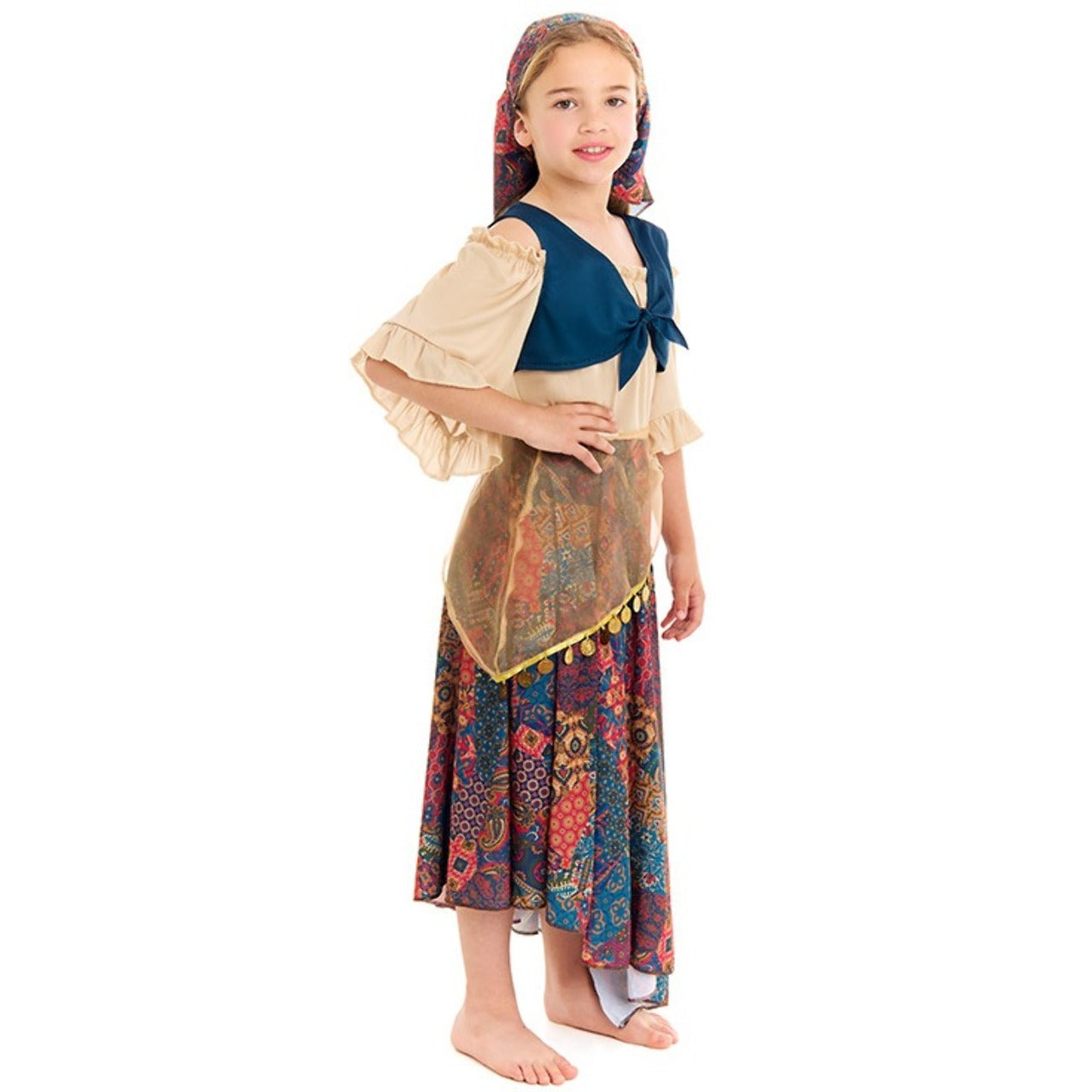 Déguisement Voyante Gipsy pour fille