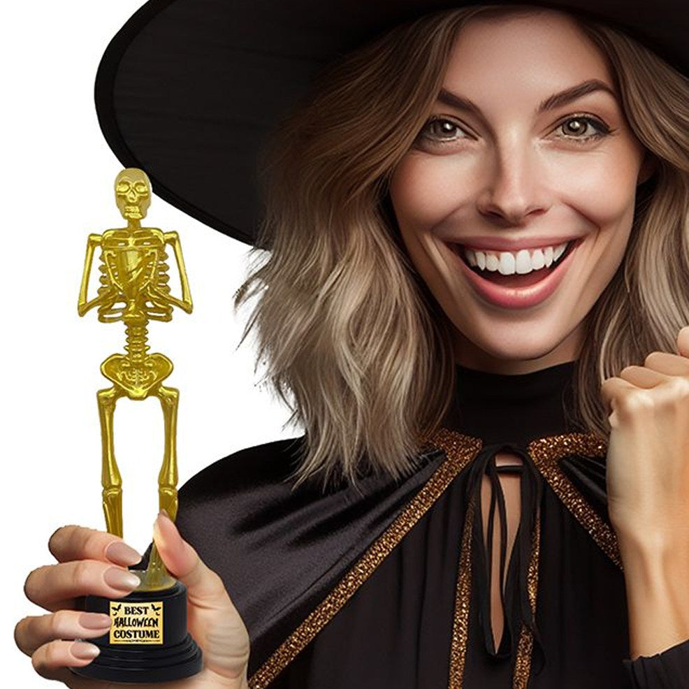 Statuette de squelette "Best Costume"