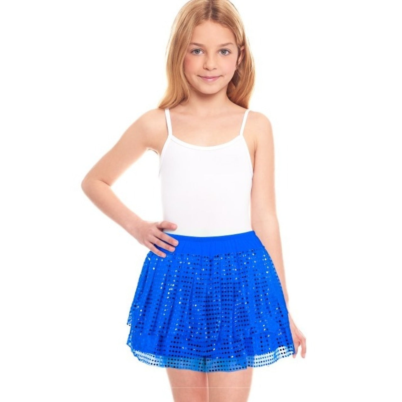 Jupe Bleu Brillant enfant
