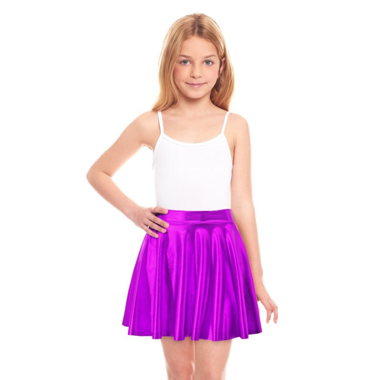 Jupe Violette Métallisée pour enfant