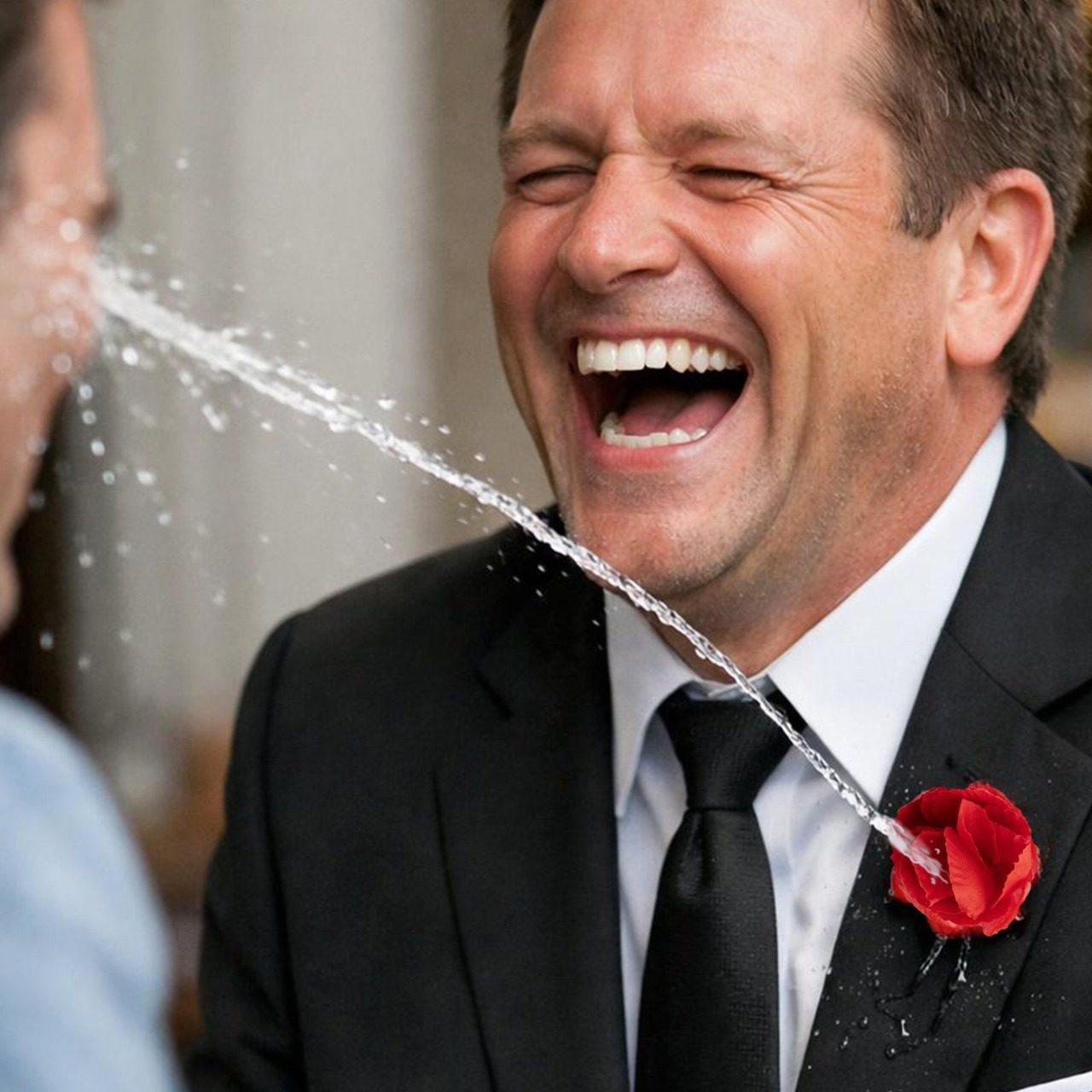 Fleur Rouge Lance Eau