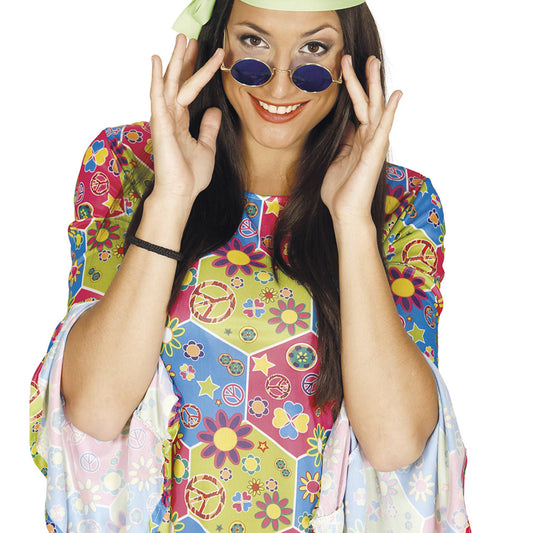 Lunettes Hippie Bleues