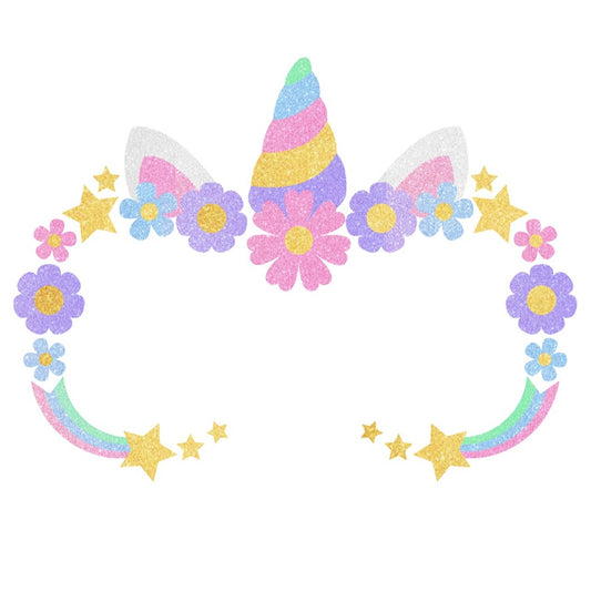 Strass Pailletées de Licorne