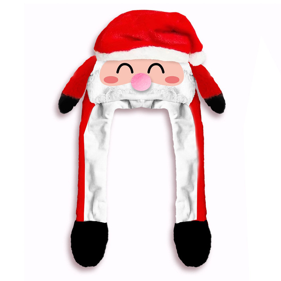 Bonnet du Père Noël avec Oreilles Mobiles