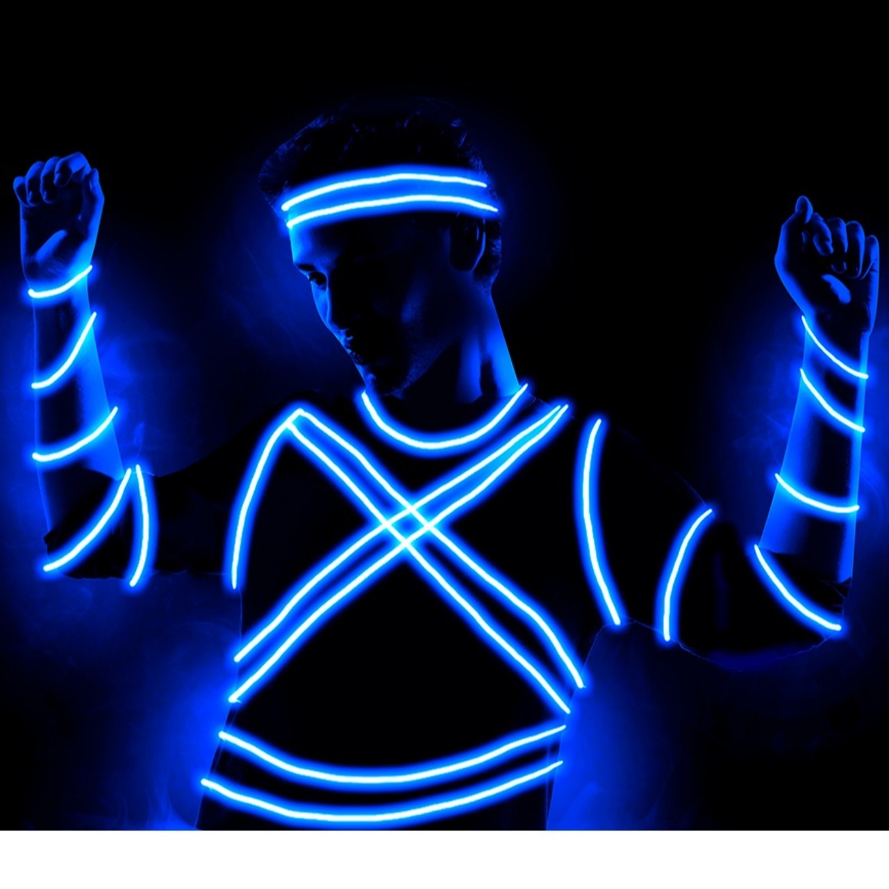 Fil Led Bleu 5m