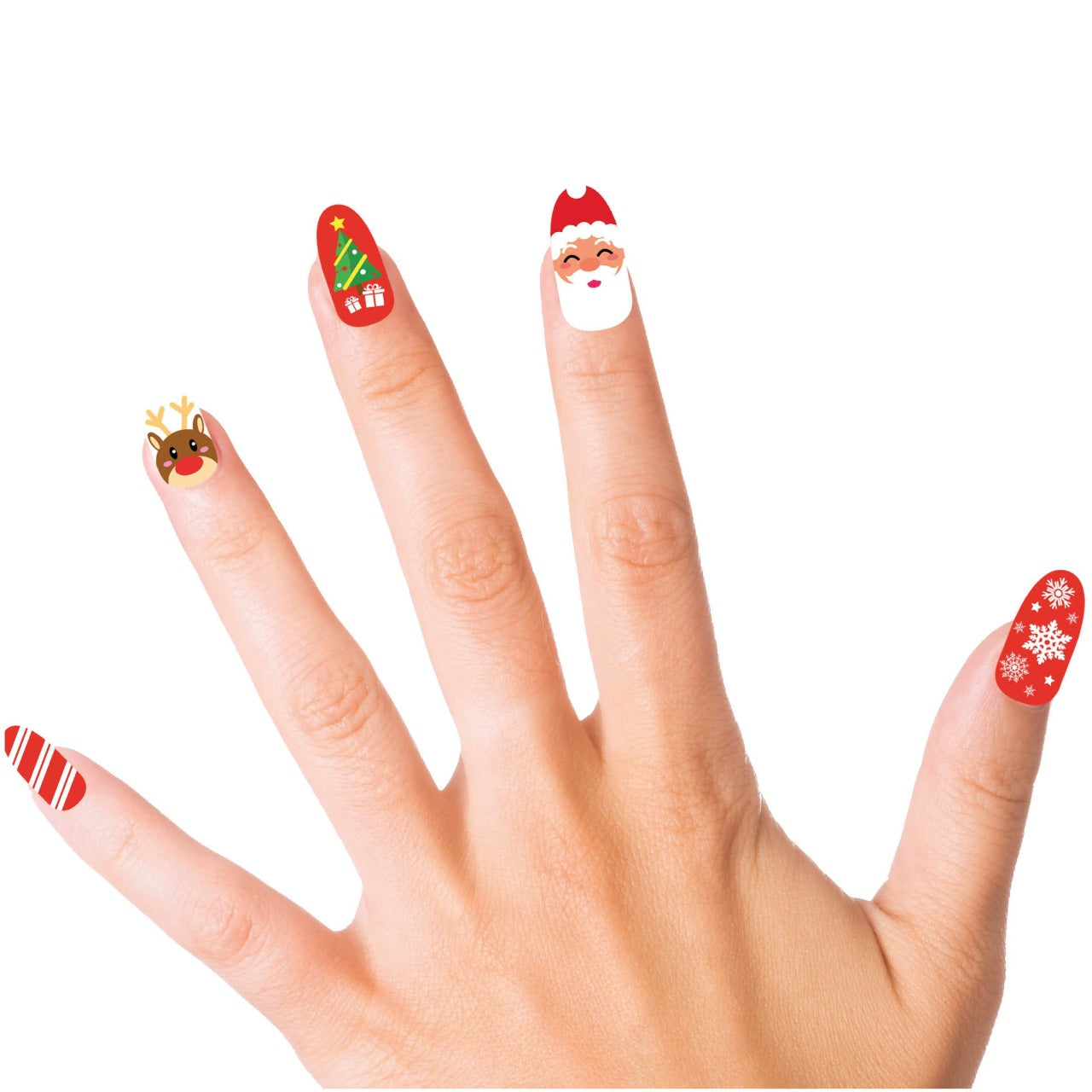 Kit de 10 Ongles de Noël