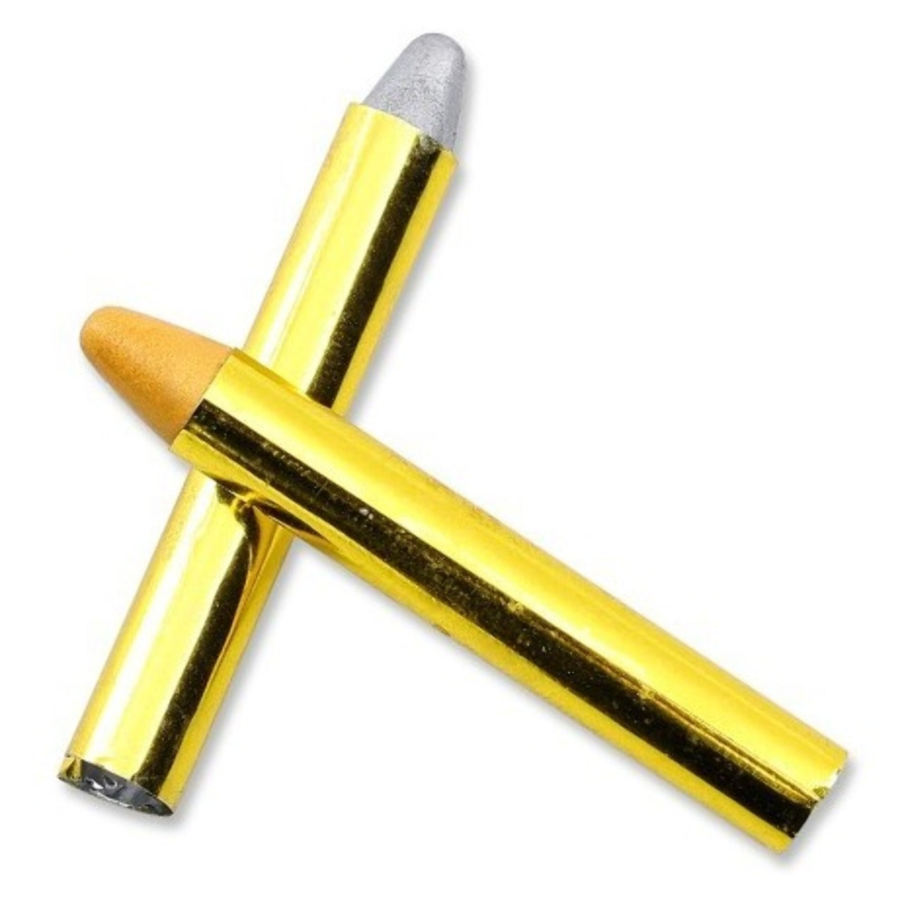 Kit de crayons de maquillage or et argent