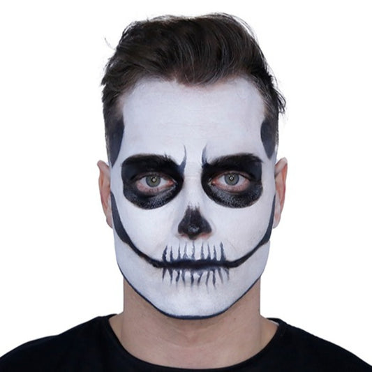 Kit Maquillage Squelette Blanc et Noir