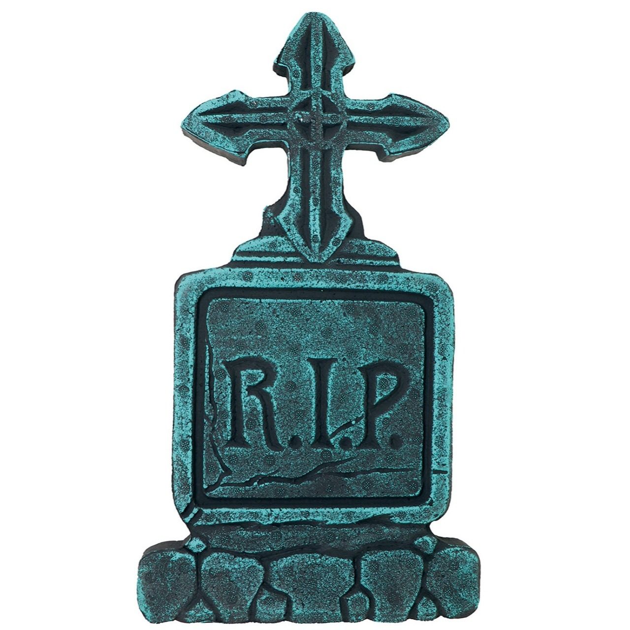 Pierre tombale RIP avec Croix Sinistre