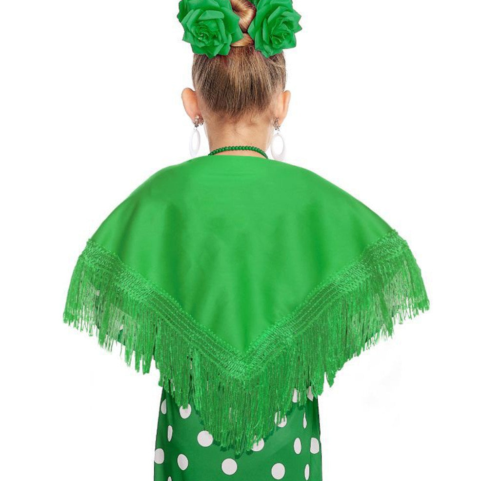 Châle vert pour enfants