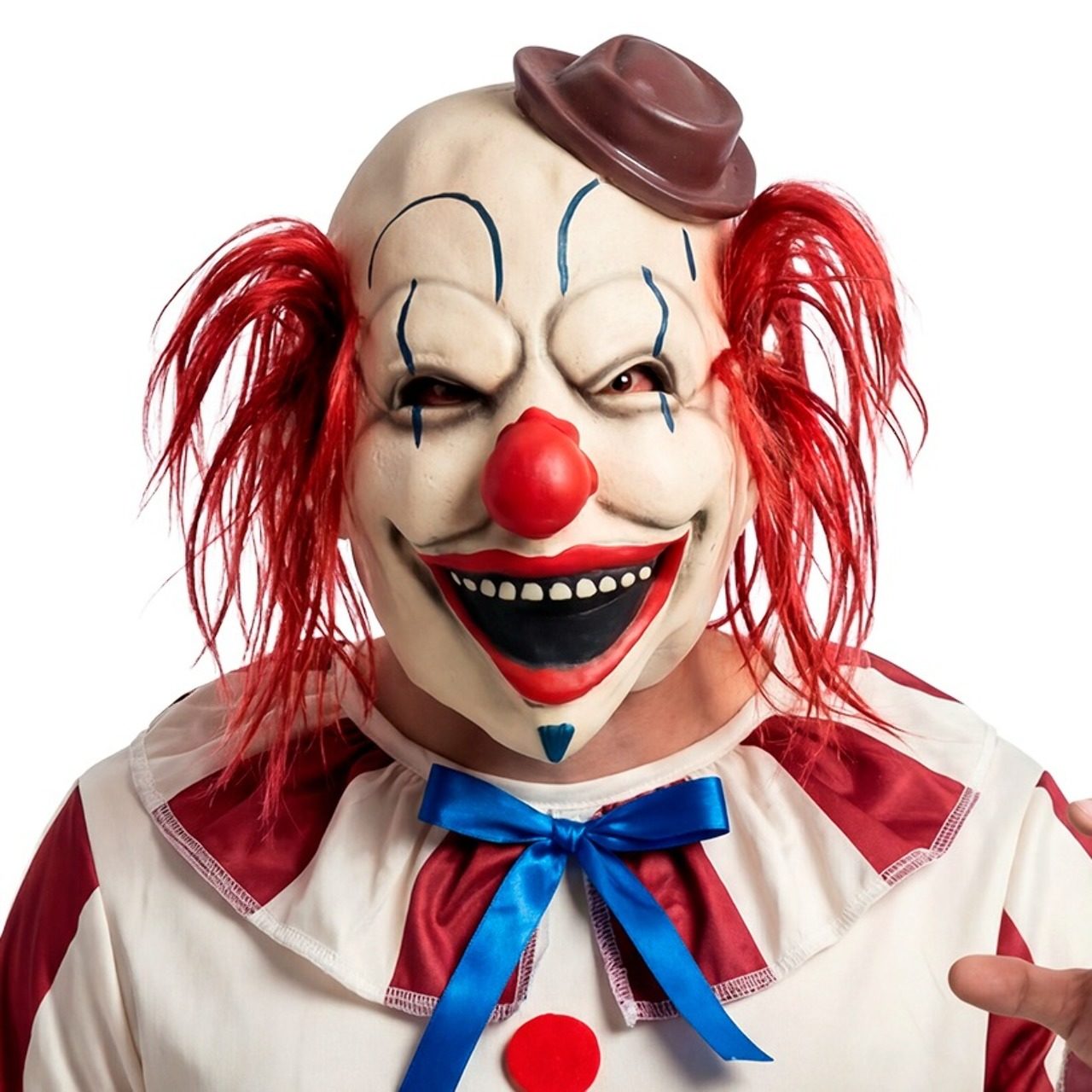 Masque en Latex de Clown Champ de Maïs